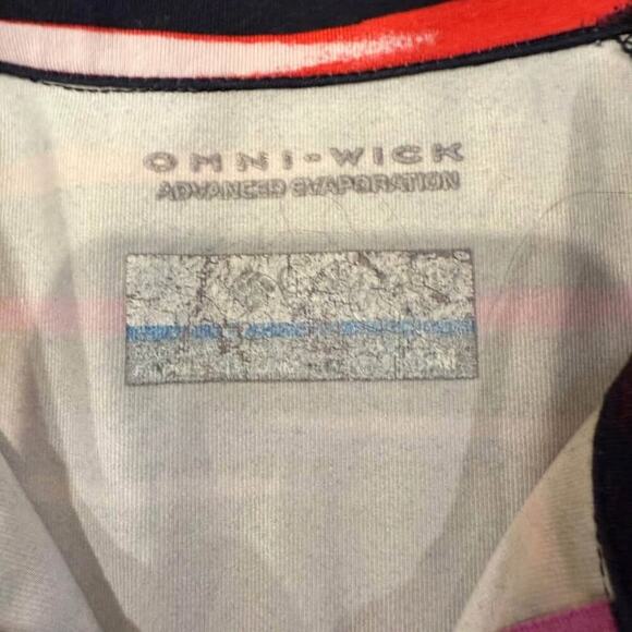 Columbia Omni Wick Half Zip Athletic Pullover Top Women's Size Medium Black/Pink - Picture 3 of 7